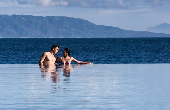 Beach Front Infinity Pool